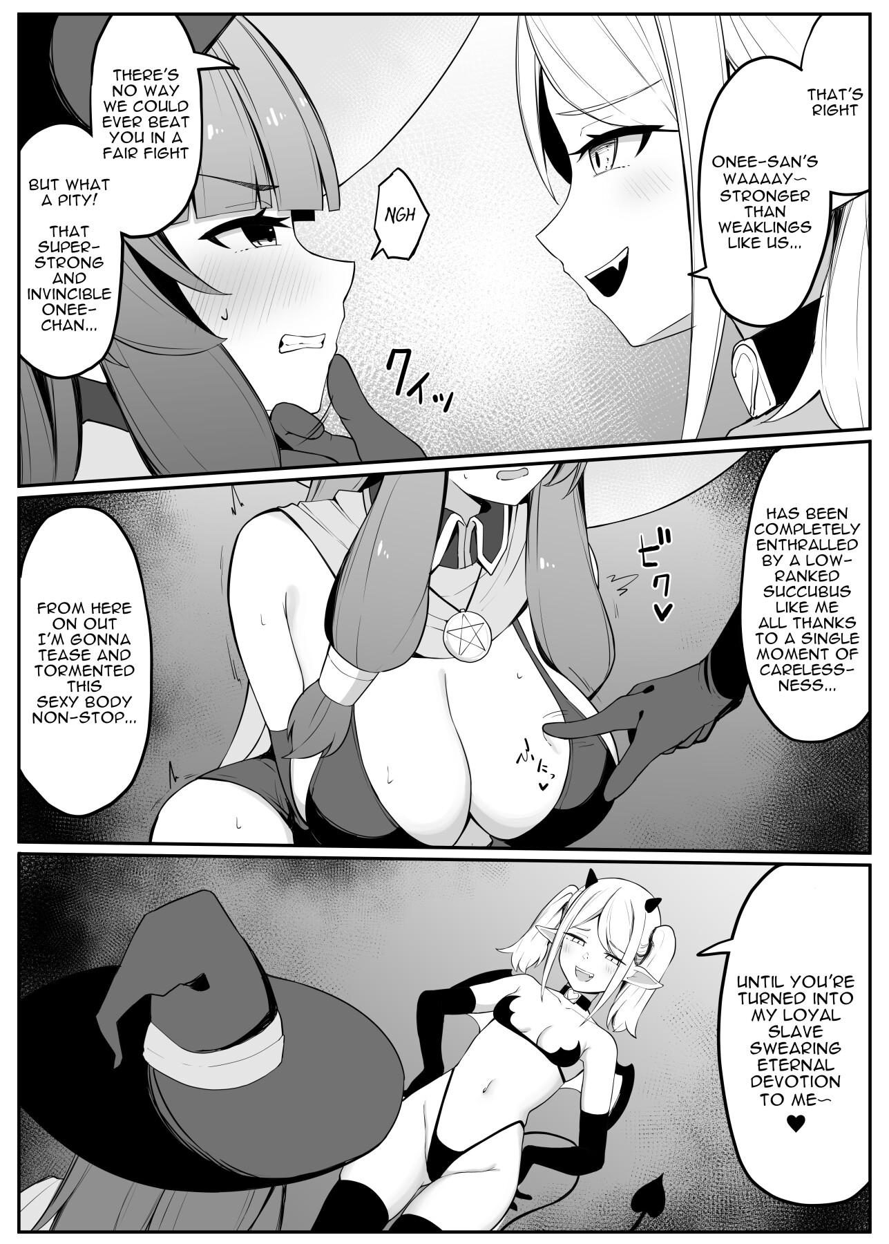 Hentai Manga Comic-How the Strongest Witch Was Charmed and Defeated by a Succubus-Read-10